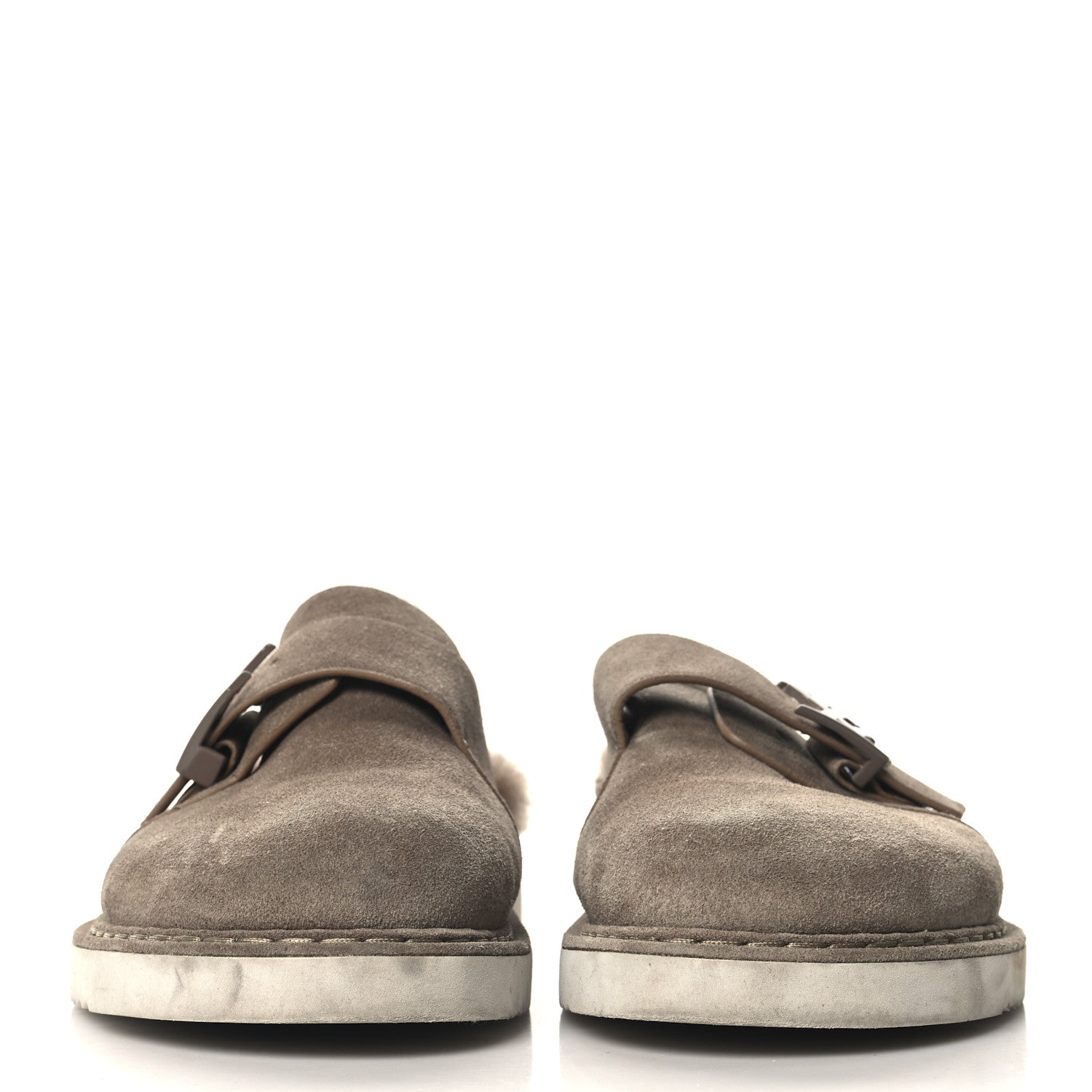 Louis Vuitton Monogram Fur LV Easy Mule 6 Brown 3 of 8