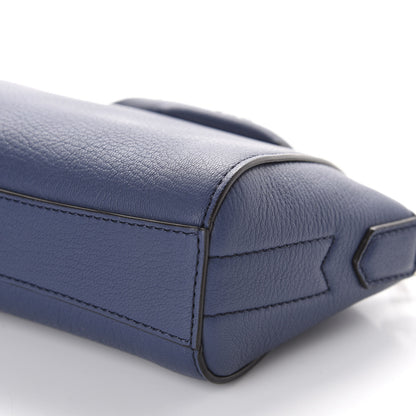 Givenchy Sugar Goatskin Nano Antigona Midnight Blue 7 of 9