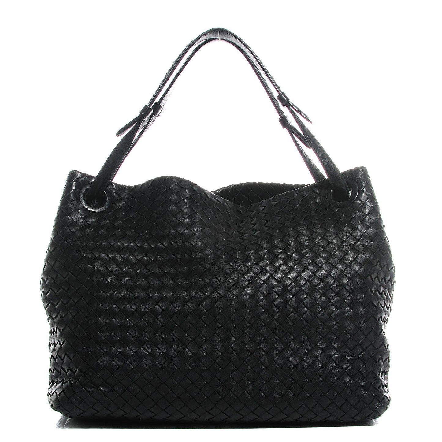 Nappa Intrecciato Seamless Tote Nero Black