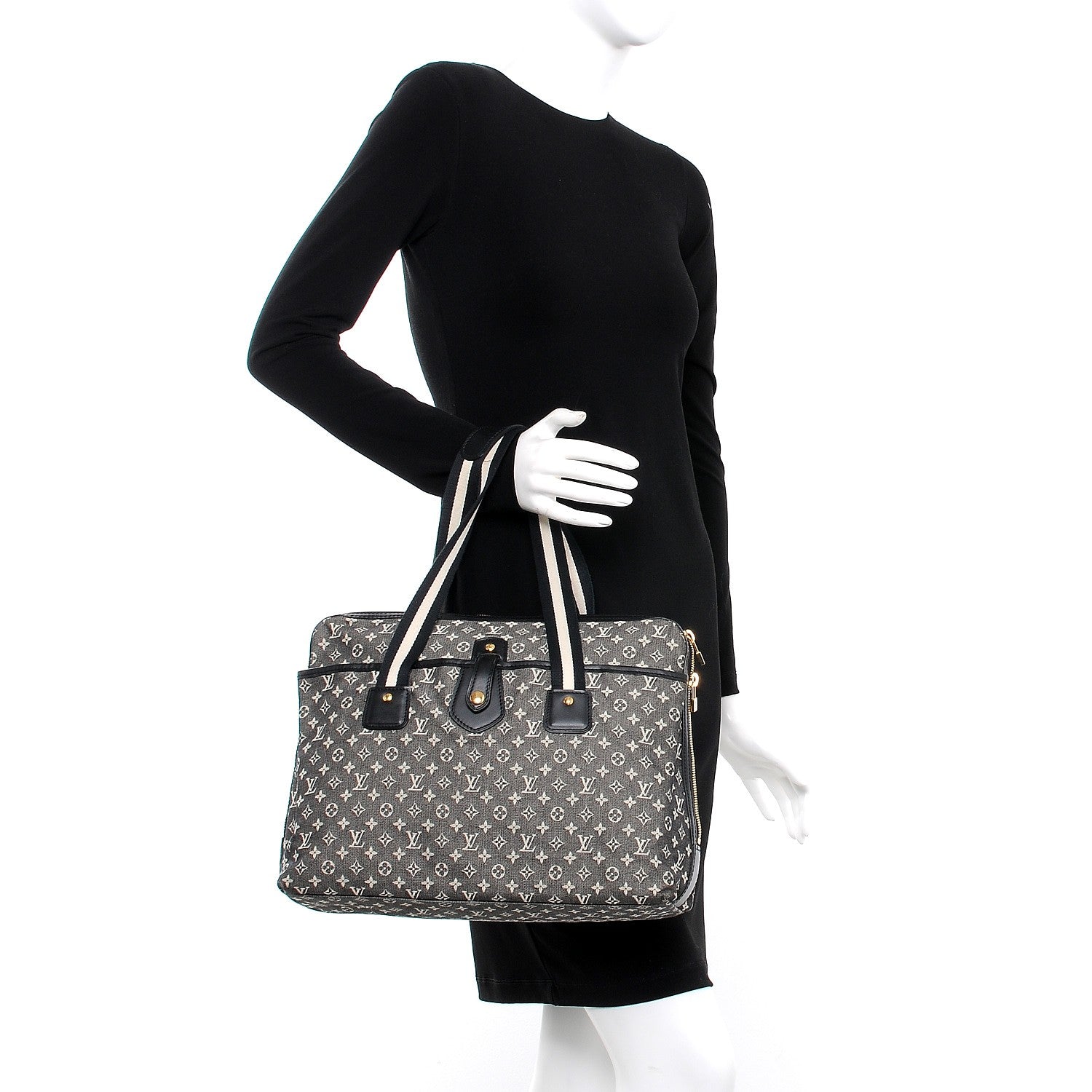 Louis Vuitton Mini Monogram Mary Kate Cabas Black 2 of 7
