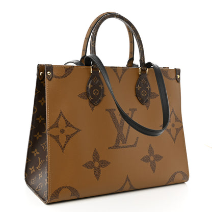 Louis Vuitton Reverse Monogram Giant Onthego MM 3 of 11