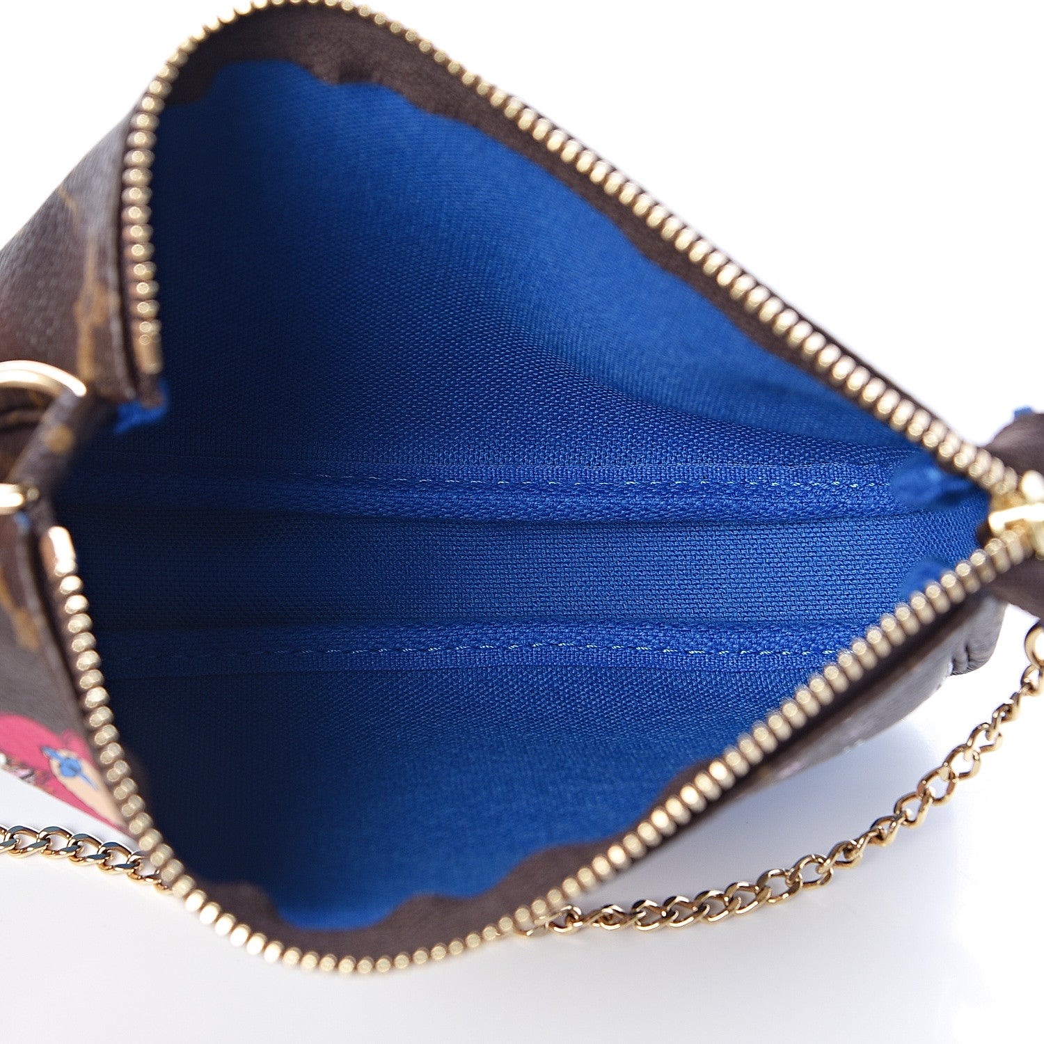 Louis Vuitton Monogram 2019 Christmas Animation Mini Venice Pochette Accessories Blue 6 of 8