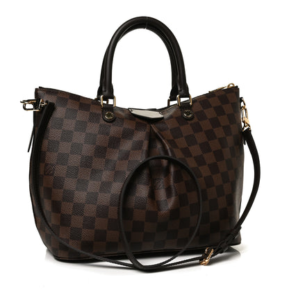 Louis Vuitton Damier Ebene Siena MM 3 of 11