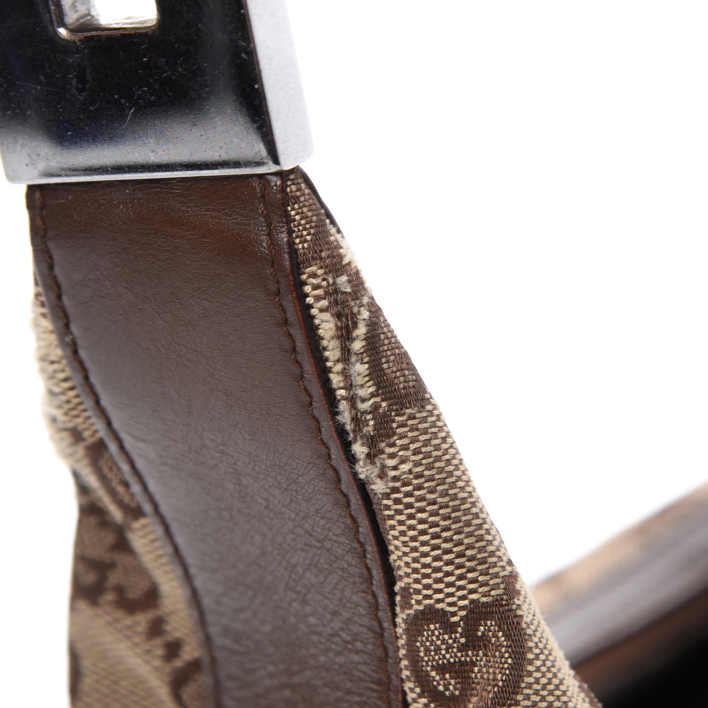Monogram GG Small Clasp Hobo Brown