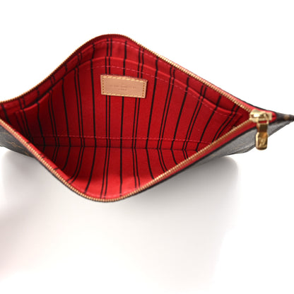 Louis Vuitton Monogram Neverfull MM GM Pochette Cherry 5 of 6