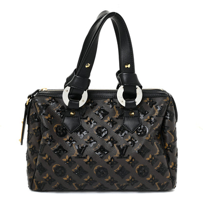 Louis Vuitton Monogram Sequins Eclipse Speedy 28 Black 1 of 11