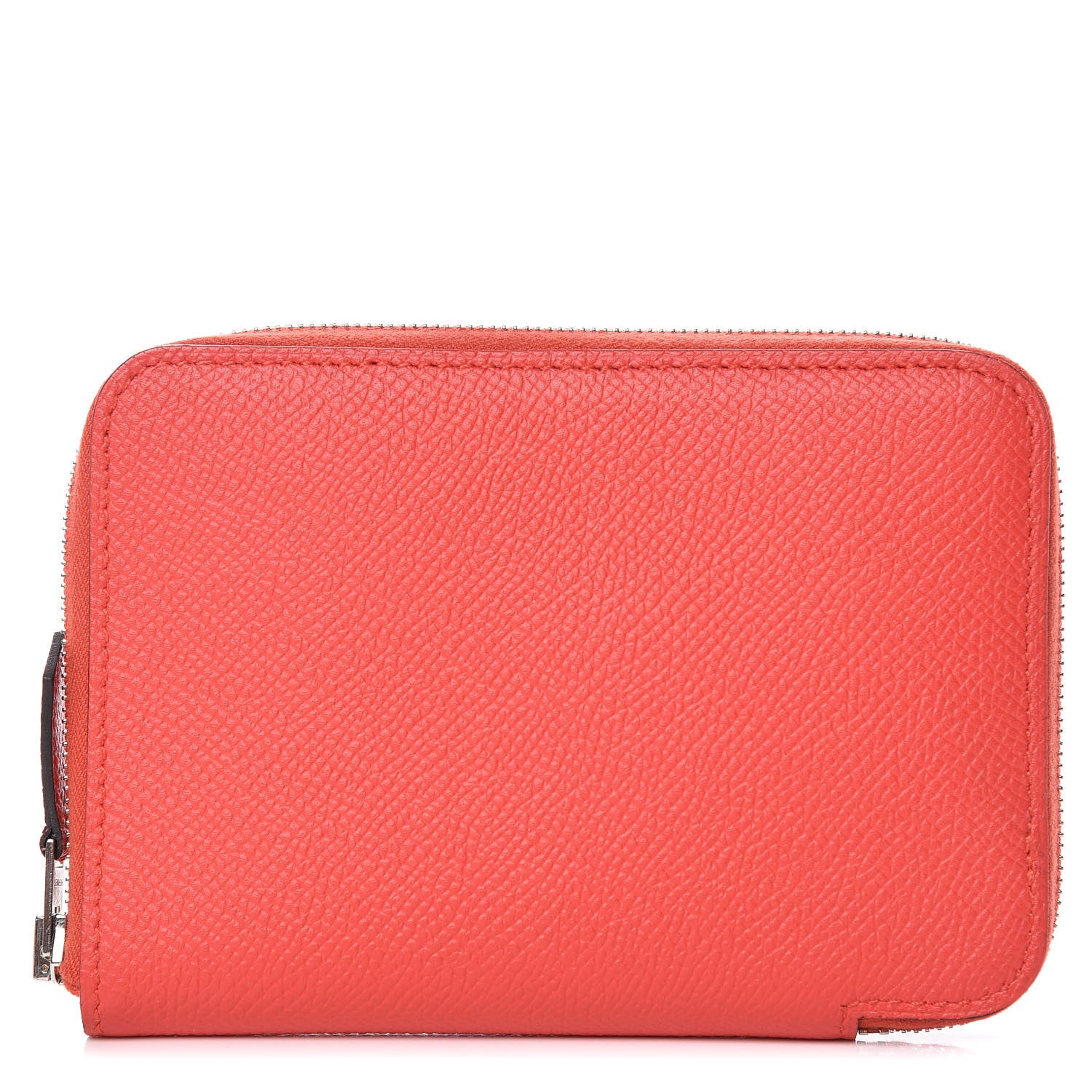 Hermes Epsom Compact Azap Wallet Rouge Tomate 1 of 8