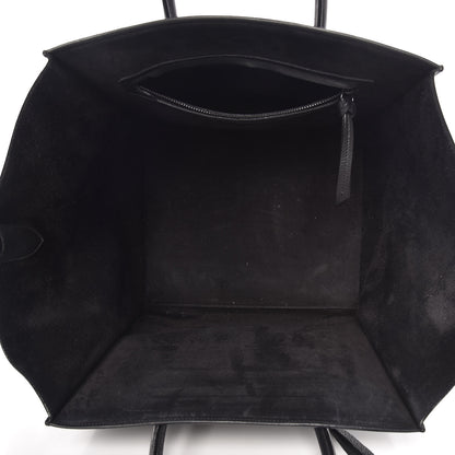 Celine Supple Calfskin Medium Phantom Luggage Black 5 of 18