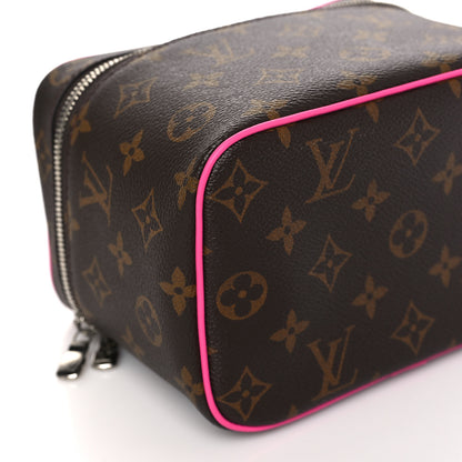 Louis Vuitton Monogram Macassar Nice Mini Fuchsia 8 of 9
