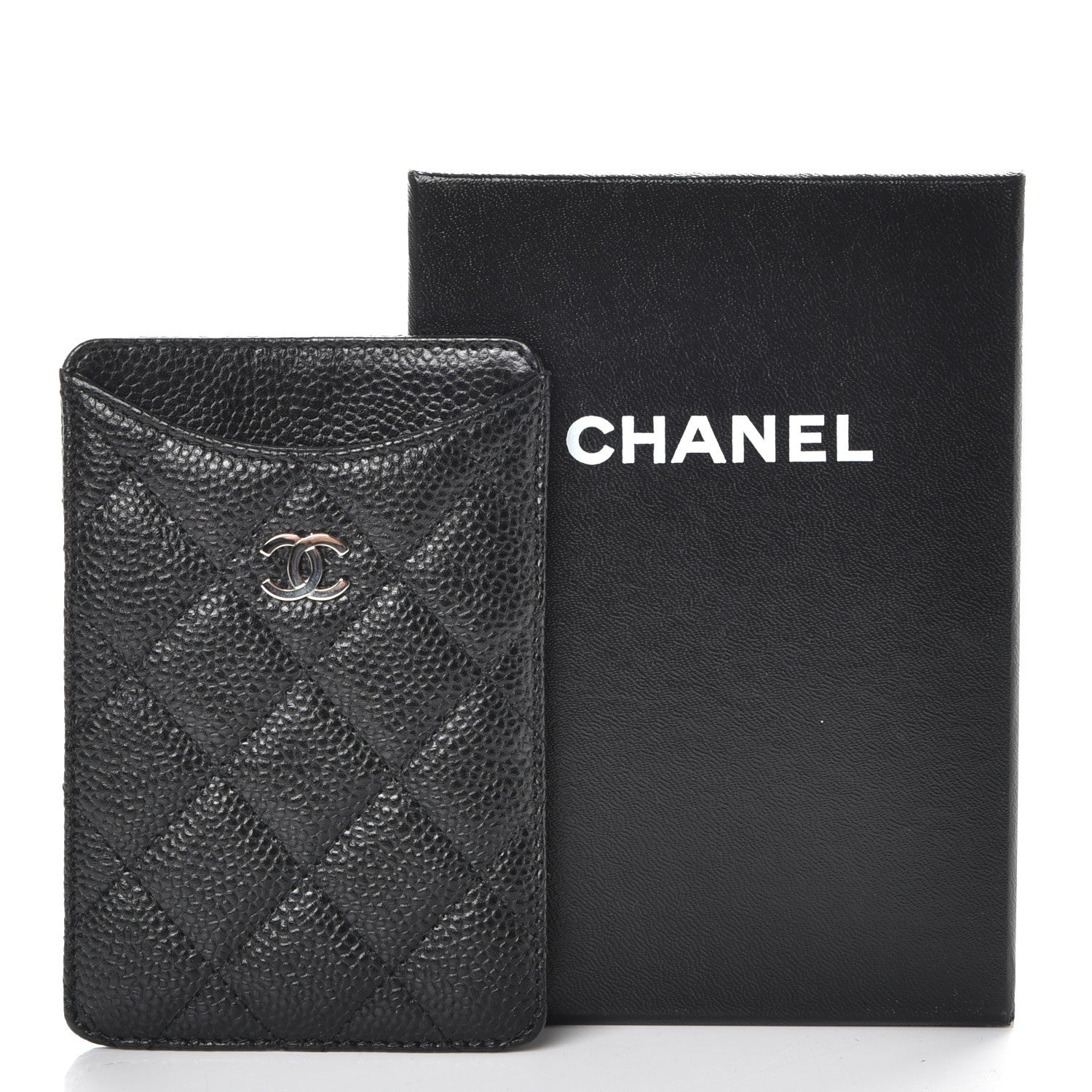 Chanel Caviar Quilted iPhone Case Black 9 of 9