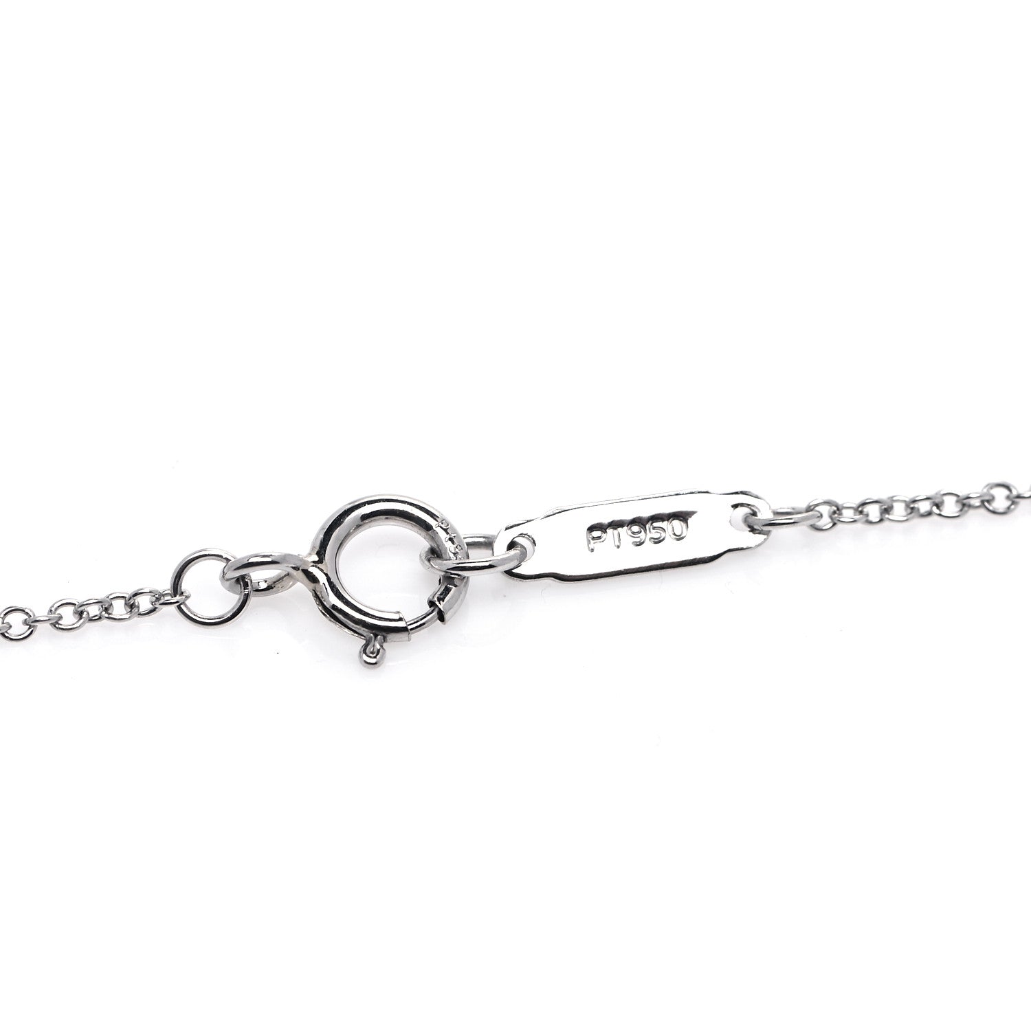Tiffany Platinum Diamond Mini Paper Flowers Cluster Pendant Necklace 5 of 6