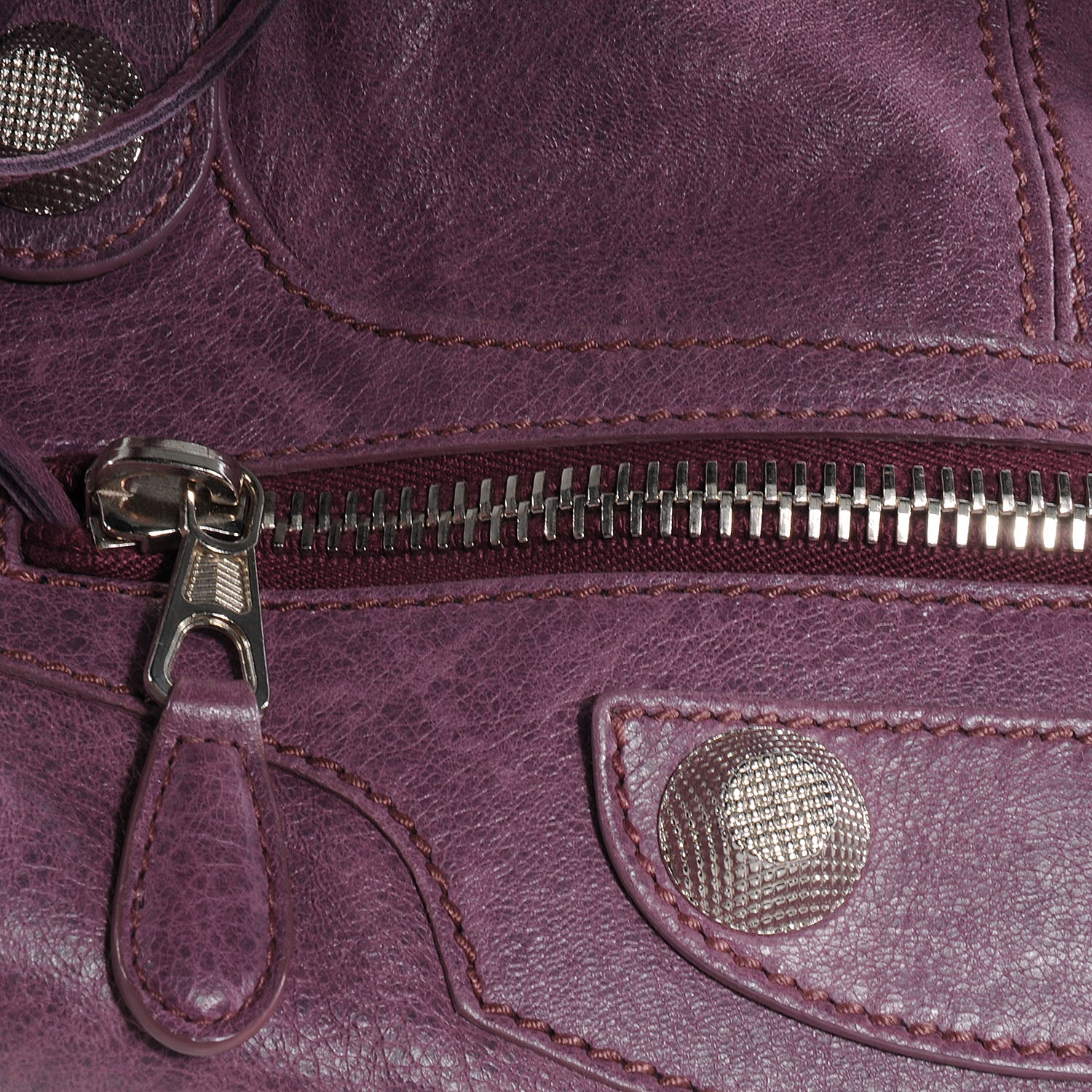 Balenciaga Agneau Giant 21 Silver Hardware Weekender Murier 11 of 14