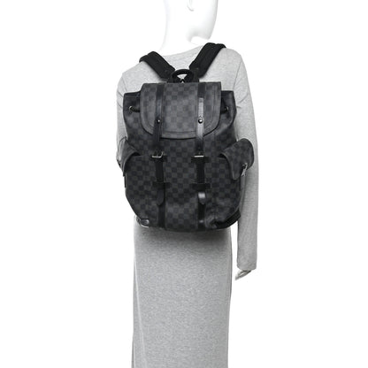 Louis Vuitton Damier Graphite Christopher PM Backpack 2 of 9