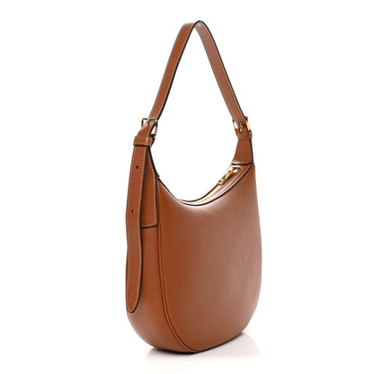 Celine Supple Calfskin Small Triomphe Heloise Shoulder Bag Tan 3 of 10