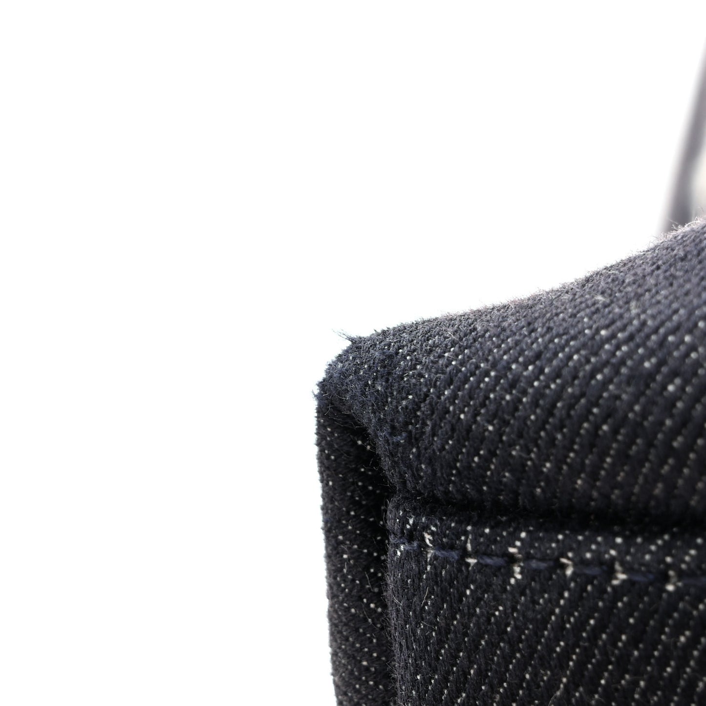 Denim Shopping Tote Blue