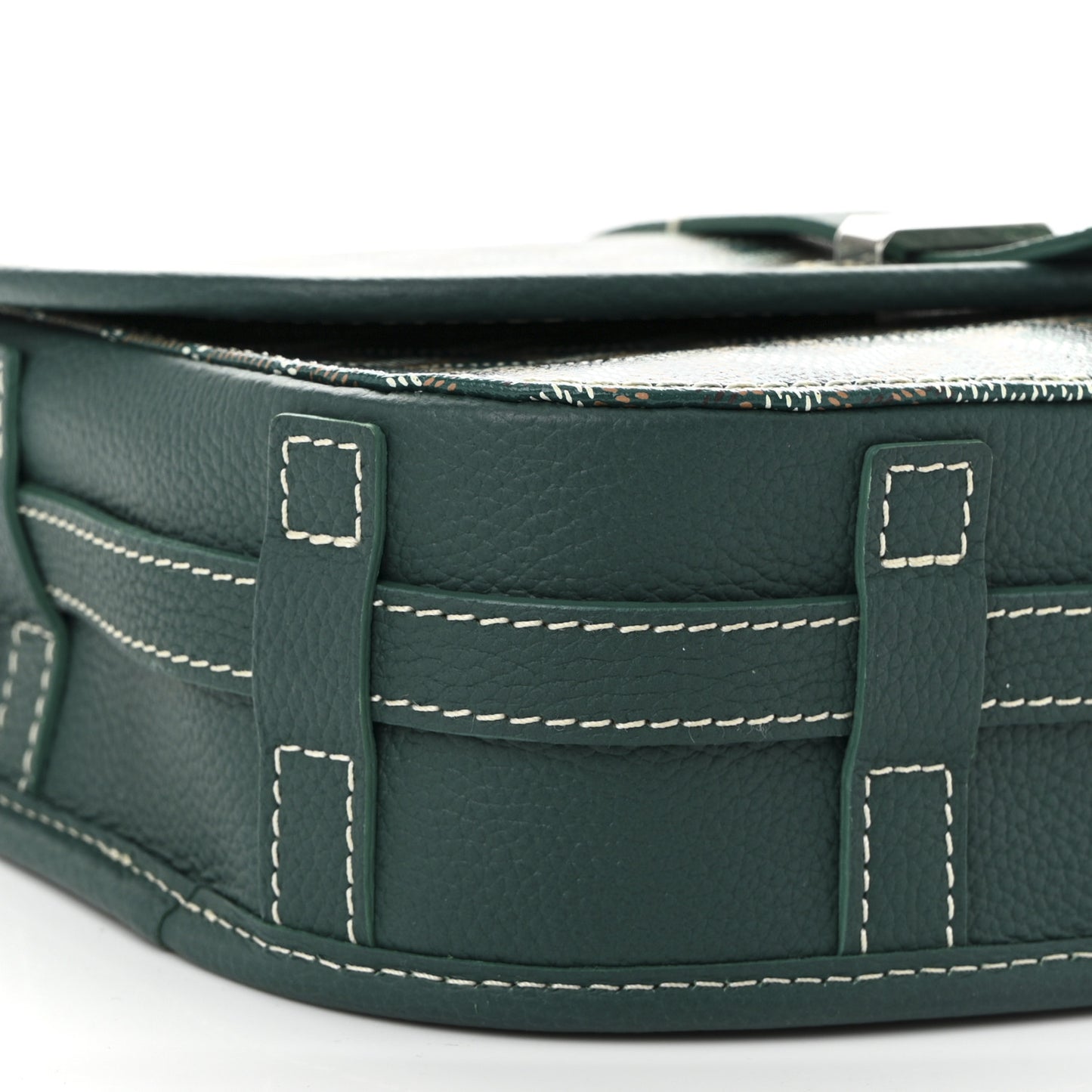 Goyardine Belvedere II PM Messenger Bag Green