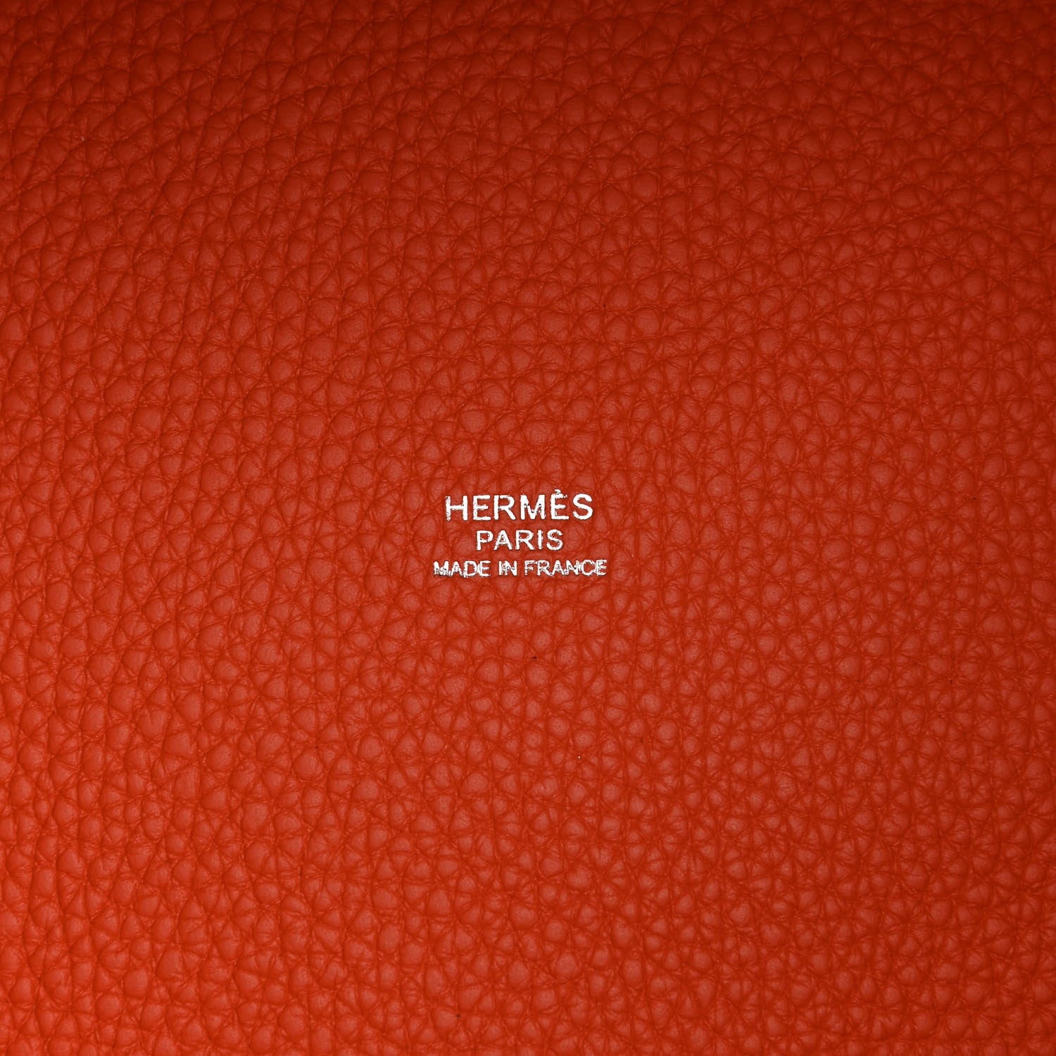 Hermes Taurillon Clemence Picotin Lock 22 MM Feu 6 of 13