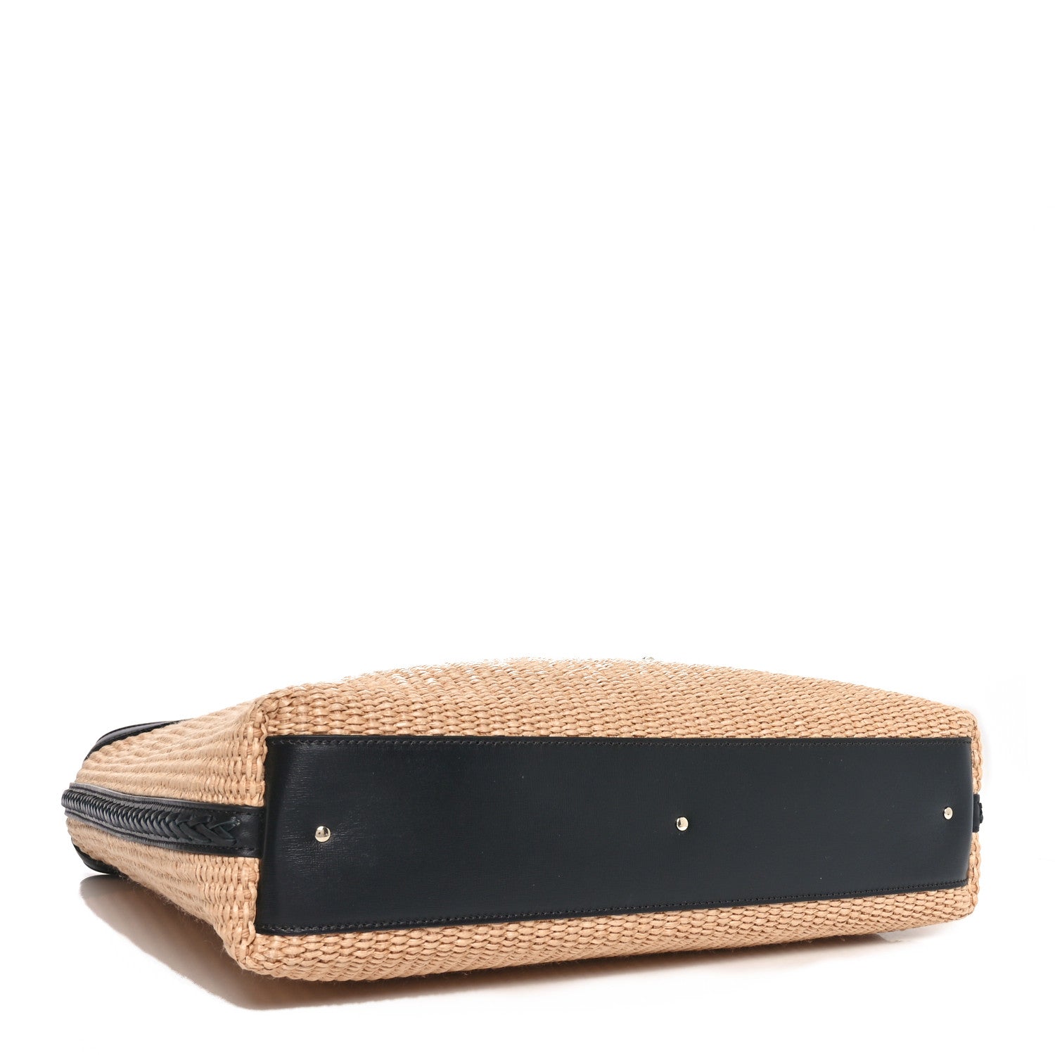 Chloe Calfskin Raffia Embroidered Hobo Hot Sand 4 of 9