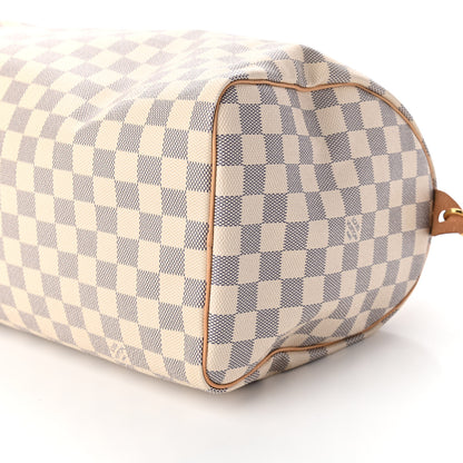 Louis Vuitton Damier Azur Speedy 30 7 of 10