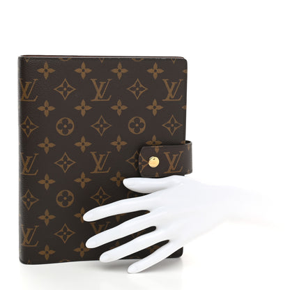 Louis Vuitton Monogram Large Ring Agenda Cover 2 of 7