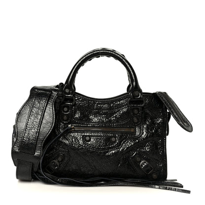 Balenciaga Agneau Arena Classic Hardware Le City Mini  Black 1 of 12