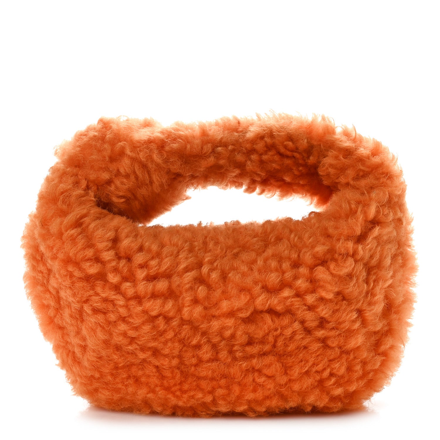 Bottega Veneta Shearling Mini Jodie Light Orange 1 of 8