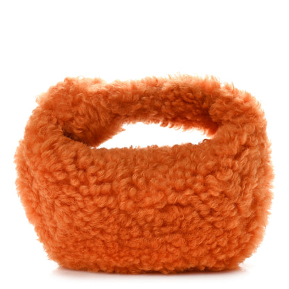 Bottega Veneta Shearling Mini Jodie Light Orange 1 of 8