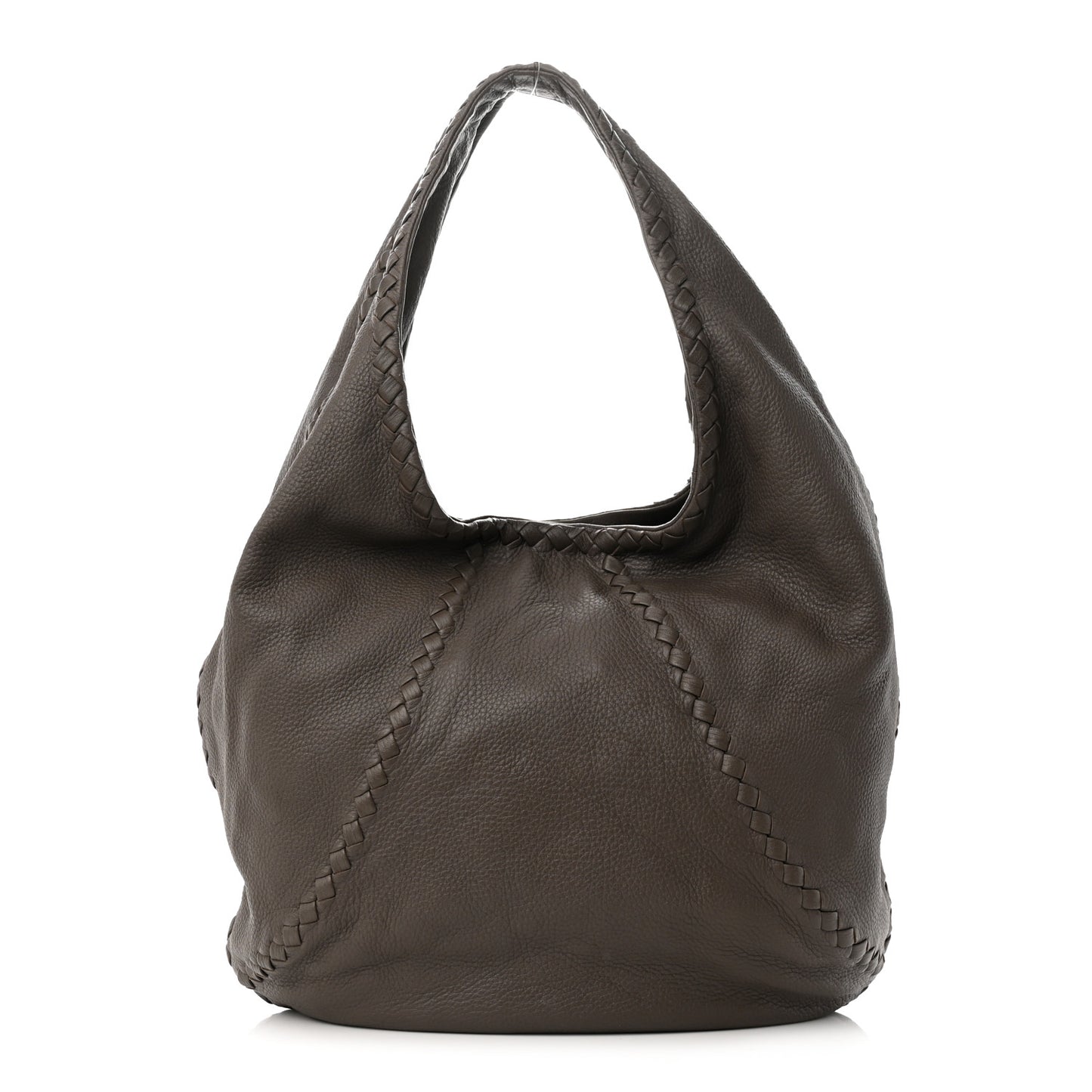 Cervo Deerskin Large Hobo Elephant