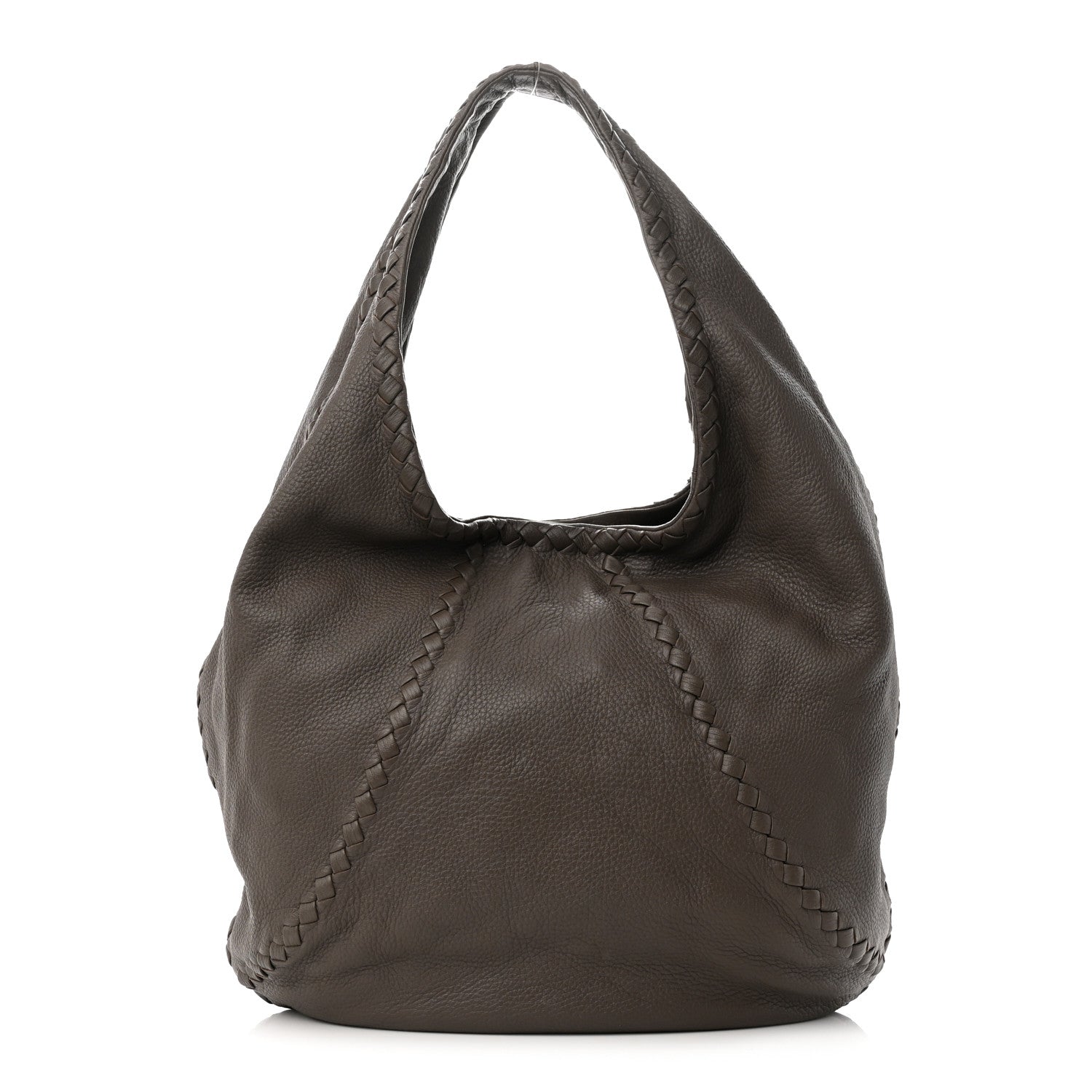 Bottega Veneta Cervo Deerskin Large Hobo Elephant 1 of 9
