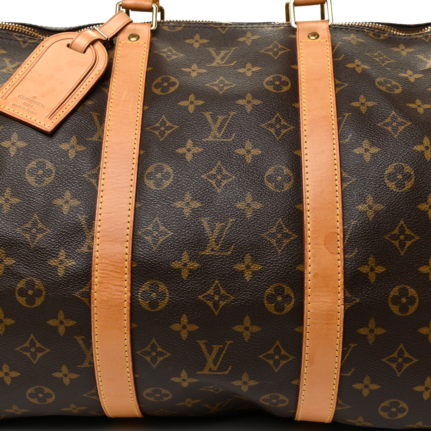 Louis Vuitton Monogram Keepall Bandouliere 55 27 of 38