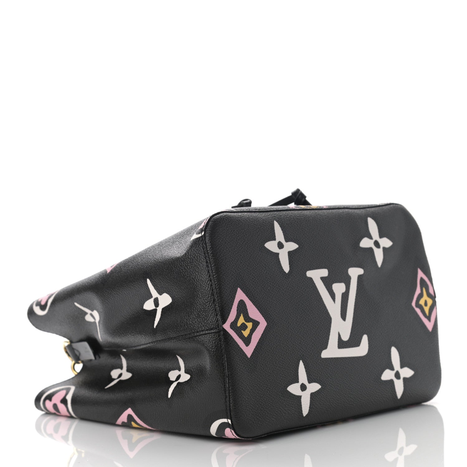 Louis Vuitton Monogram Giant Wild At Heart Neonoe MM Black 4 of 11