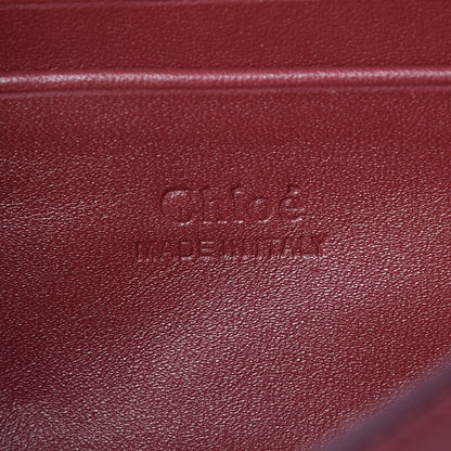 Chloe Suede Calfskin Mini Faye Shoulder Bag Plum Purple 8 of 12