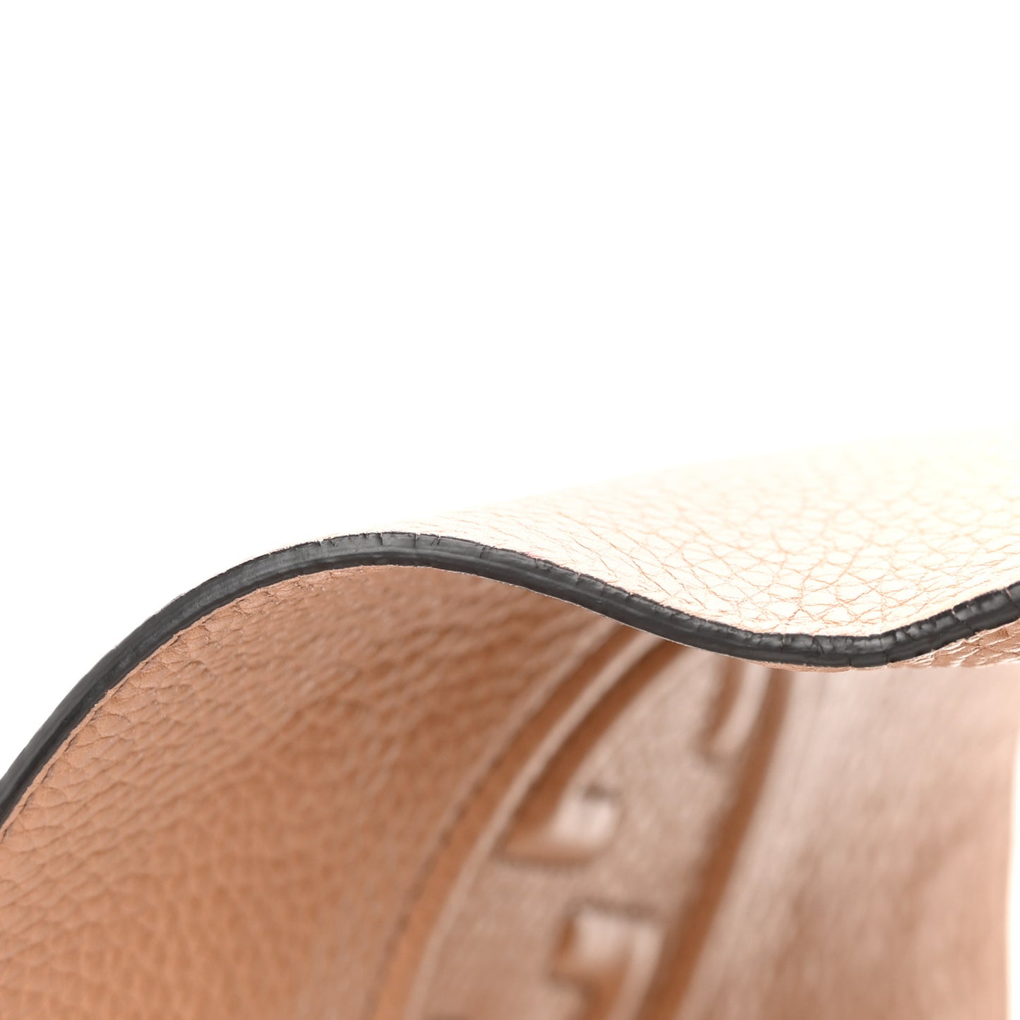 Pebbled Calfskin Medium Soho Flap Crossbody Camelia