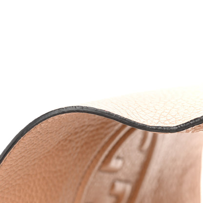 Gucci Pebbled Calfskin Medium Soho Flap Crossbody Camelia 16 of 21