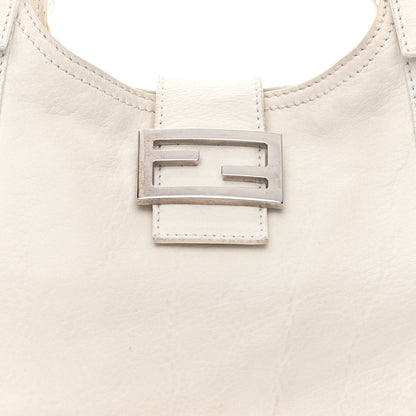 Fendi Calfskin Forever Shoulder Bag White 8 of 16