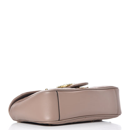 Gucci Calfskin Matelasse Studded Mini Pearly GG Marmont Shoulder Bag Porcelain Rose 4 of 10