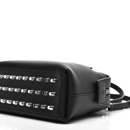 Alexander Wang Calfskin Small Rogue Satchel Black Silver Hardware 8 of 8