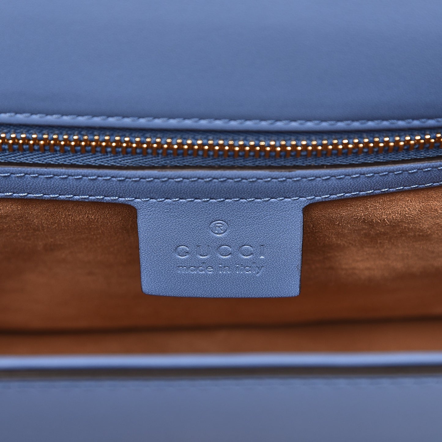 Calfskin Small Sylvie Shoulder Bag Clear Sky Blue