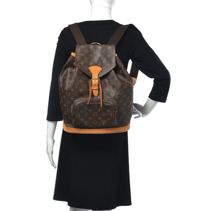 Louis Vuitton Monogram Montsouris GM Backpack 2 of 13
