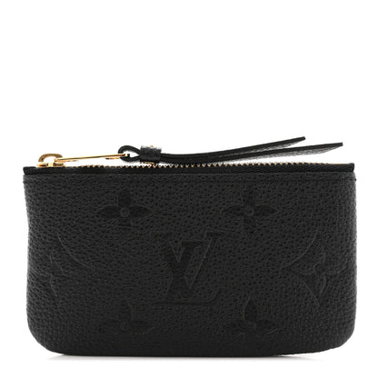 Louis Vuitton Empreinte Monogram Giant Key Pouch Black 1 of 8