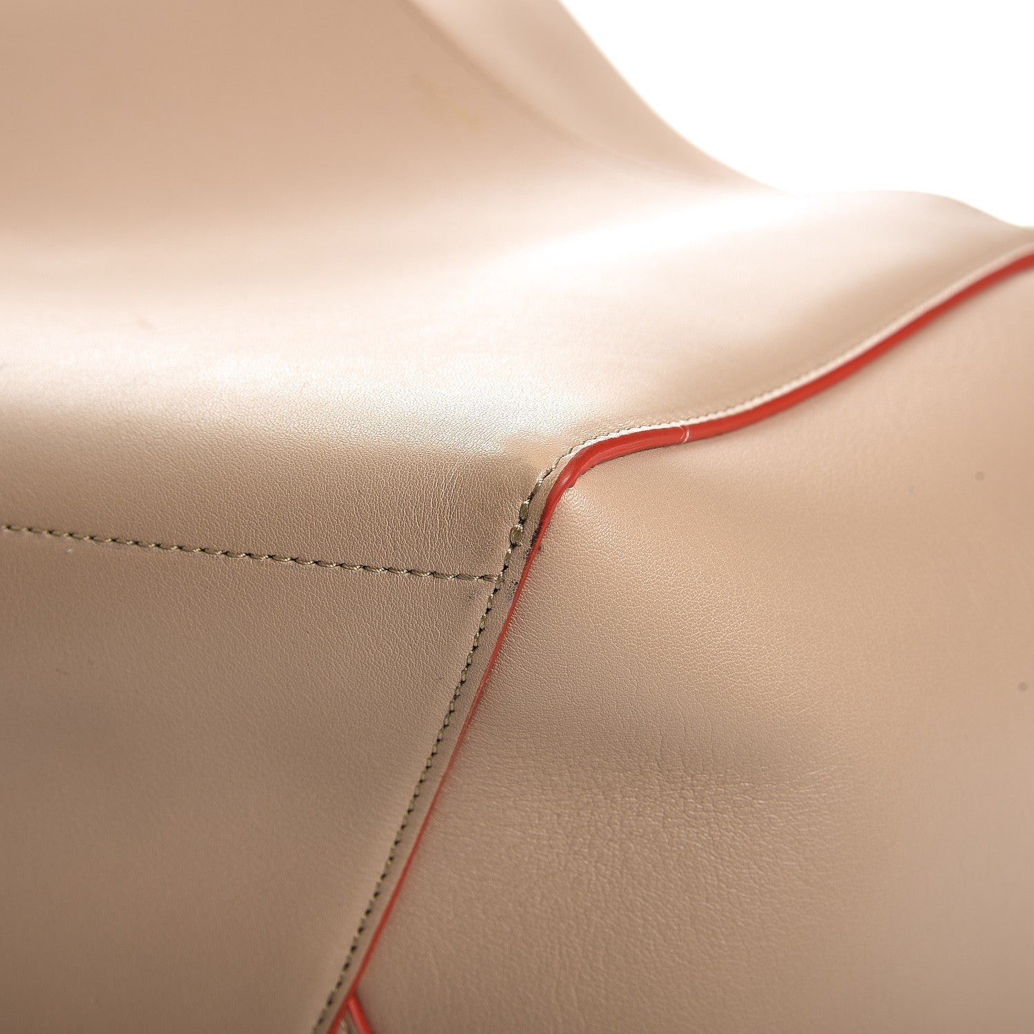 Celine Natural Calfskin Sangle Bucket Bag Beige 10 of 12