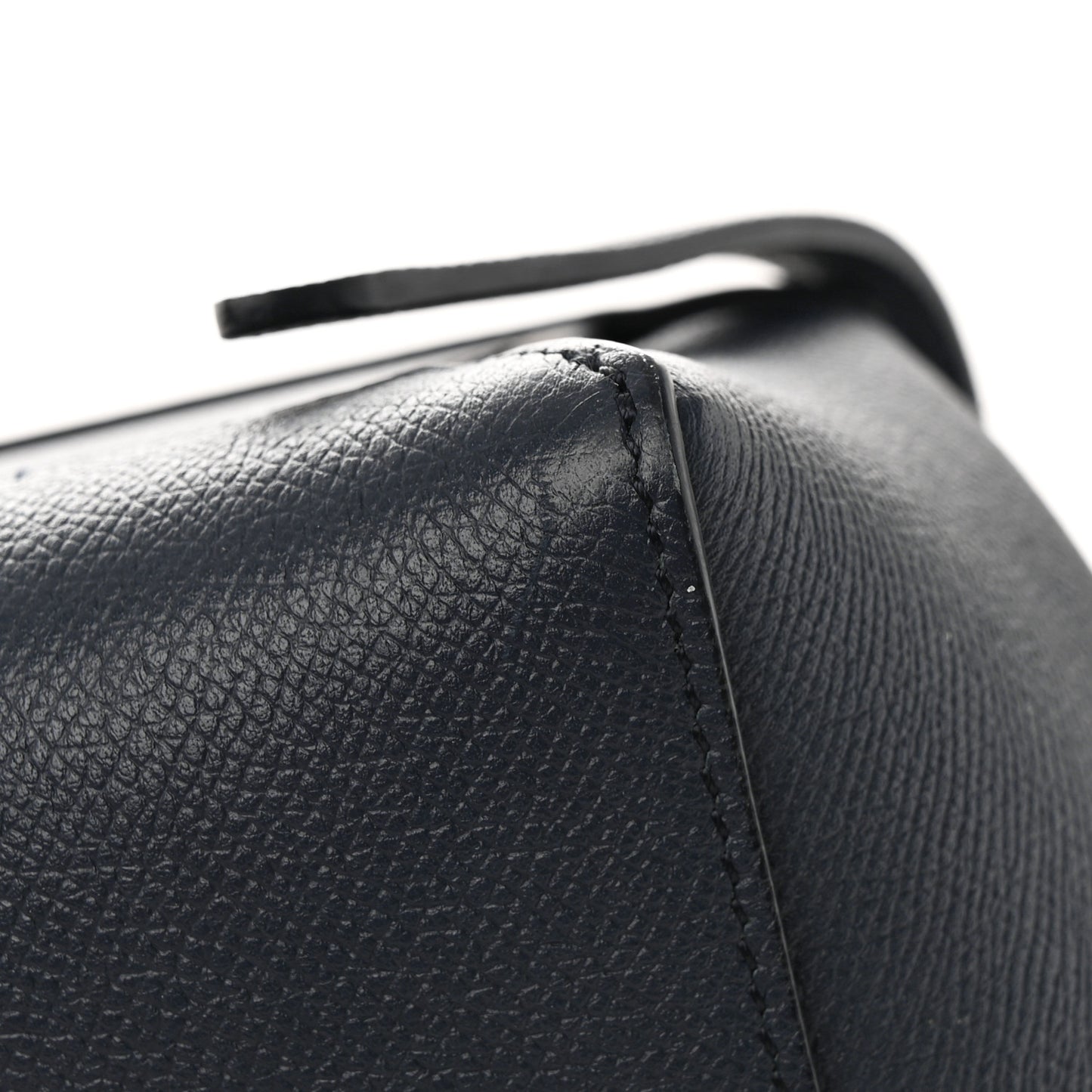 Baby Grained Calfskin Nano Belt Bag Abyss Blue