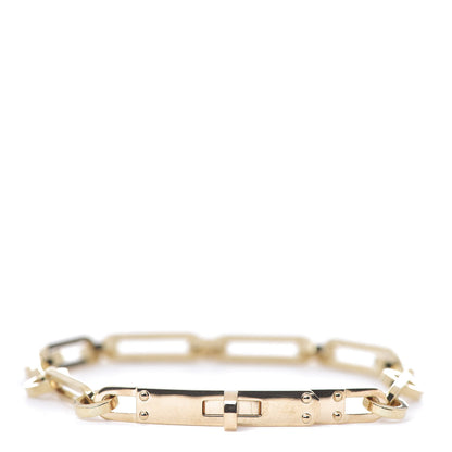 Hermes 18K Yellow Gold PM Kelly Chaine Bracelet SH 1 of 5