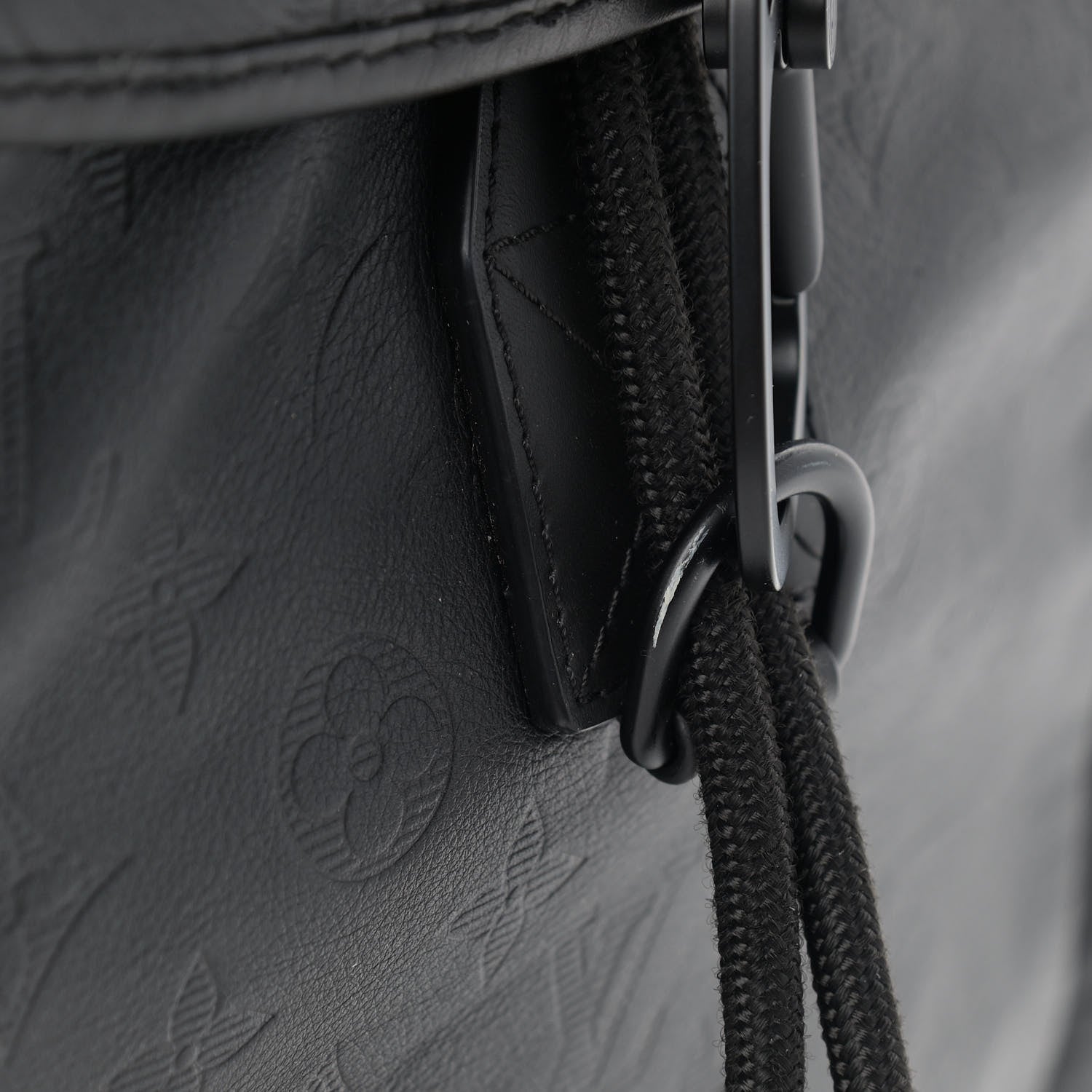 Louis Vuitton Calfskin Monogram Shadow Discovery Backpack Black 13 of 14