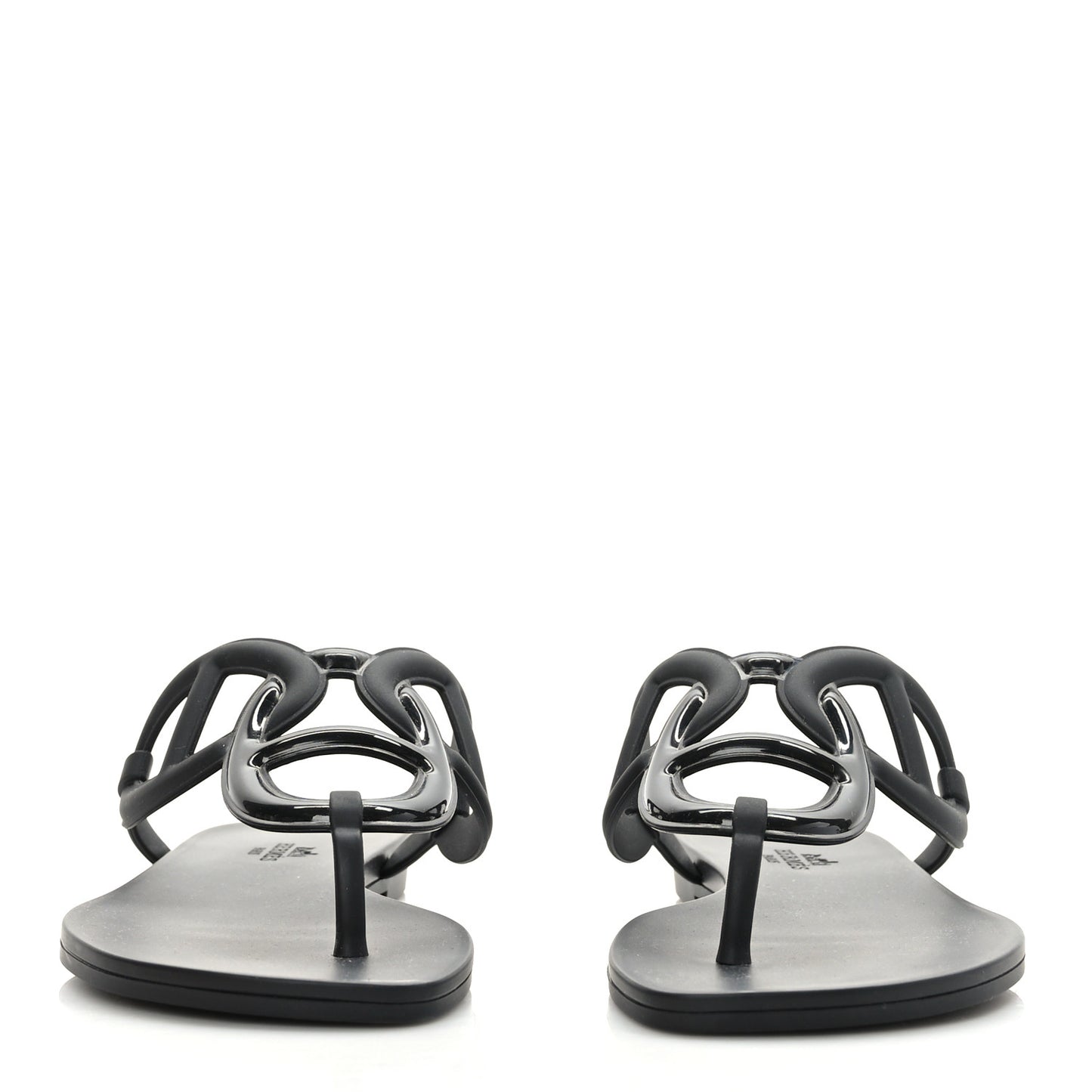 Rubber Womens Egerie Sandals 39 Black