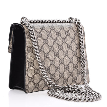 Gucci GG Supreme Monogram Mini Dionysus Shoulder Bag Black 4 of 8