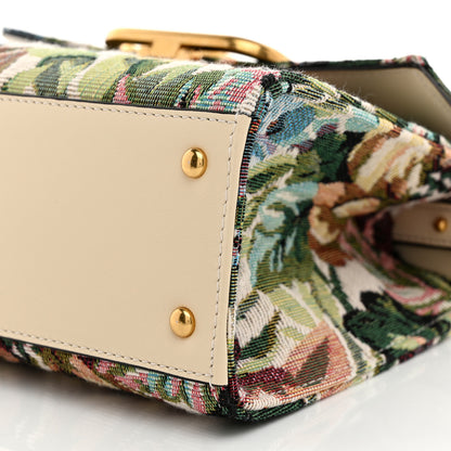 Valentino Garavani Jacquard Floral Small VSling Top Handle Bag White Multicolor 9 of 9
