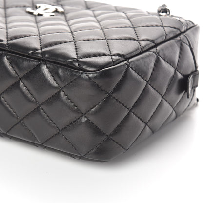 Chanel Lambskin Quilted Medium Camera Case Black 9 of 10