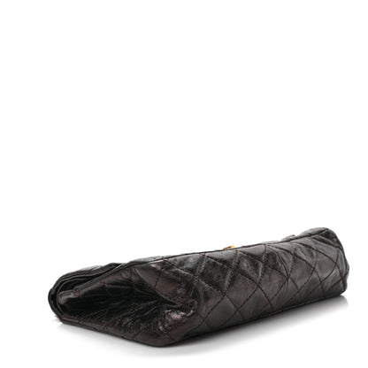 Chanel Metallic Aged Calfskin Quilted 2.55 Reissue 226 Flap Brown 3 of 8