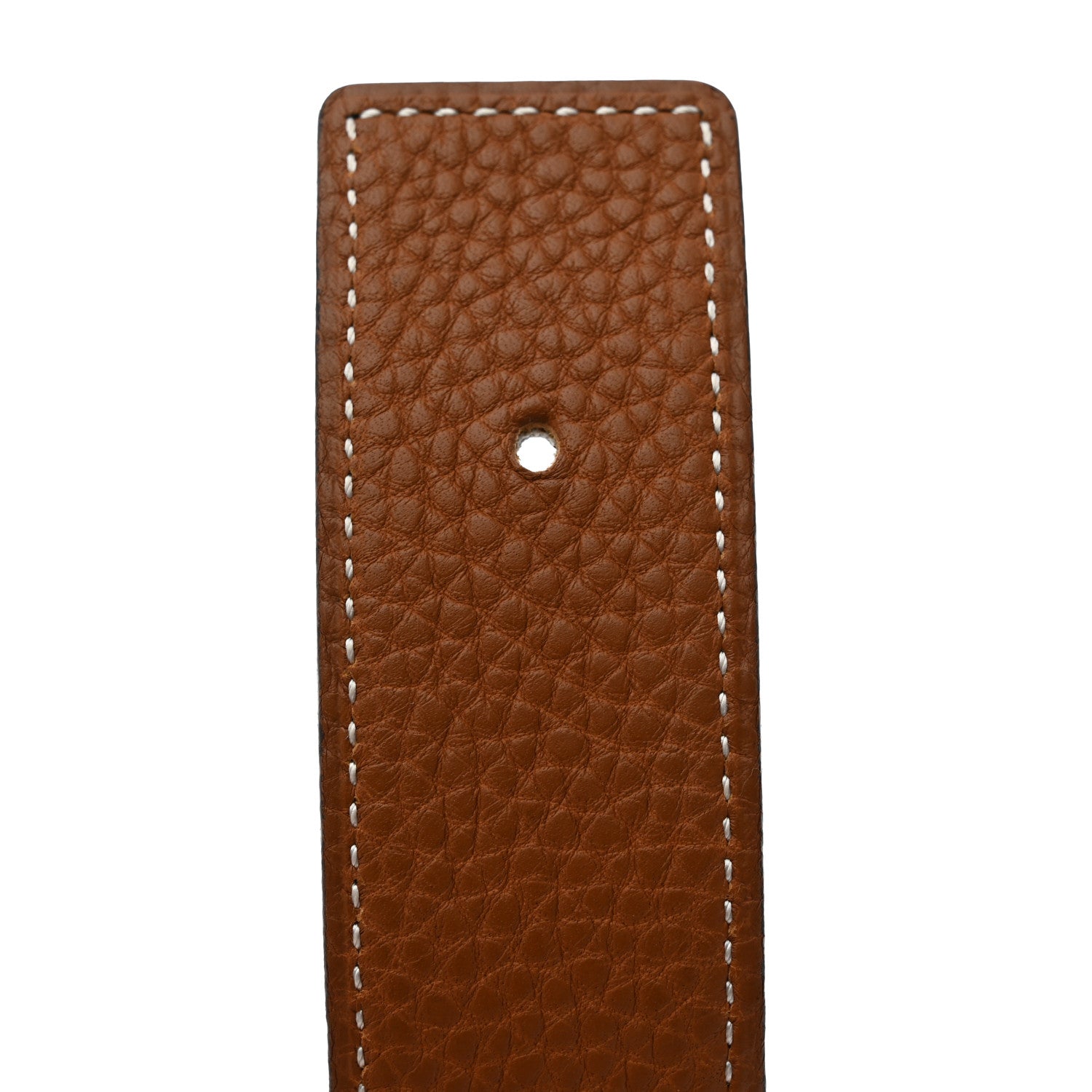 Hermes Box Togo 32mm Belt Strap 80 32 Gold Black 5 of 7